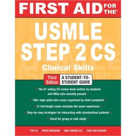 First Aid for the USMLE Step 2 CS, 3rd Edition