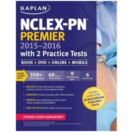 NCLEX-PN Premier 2015-2016 with 2 Practice Tests: Book + DVD + Online + Mobile
