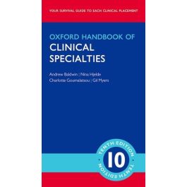 Oxford Handbook of Clinical Specialties, 10th edition