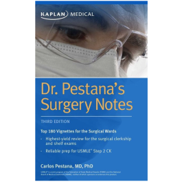 Dr. Pestana's Surgery Notes: Top 180 Vignettes for the Surgical Wards, 3rd Edition