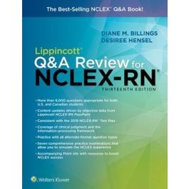 Lippincott Q&A Review for NCLEX-RN, 13th Edition, Internationa Edition