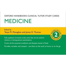 Oxford Handbooks Clinical Tutor Study Cards: Medicine, 2nd Edition
