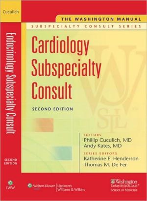 The Washington Manual Cardiology Subspecialty Consult, 2nd edition