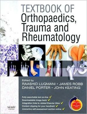 Textbook of Orthopaedics, Trauma and Rheumatology:  With STUDENT CONSULT Access
