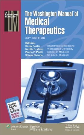 The Washington Manual of Medical Therapeutics / Edition 33