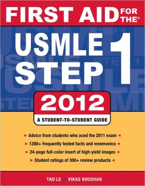First Aid for the USMLE Step 1 2012, 22nd edition