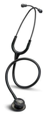 3M™ Littmann® Classic II S.E. Stethoscope, Smoke-Finish Chestpiece, Black Tube, 28 inch, 2827SM