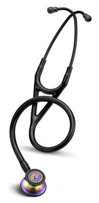 3M™ Littmann® Cardiology III™ Stethoscope, Rainbow-Finish Chestpiece, Black Tube, 27 inch, 3152RBW