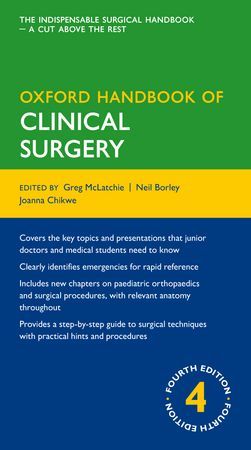 Oxford Handbook of Clinical Surgery, 4th Edition 