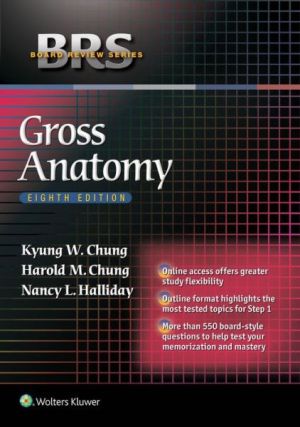 BRS Gross Anatomy, 8th Edition
