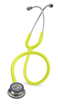 3M™ Littmann® Classic III™ Stethoscope, Lemon-Lime Tube, 27 inch, 5839