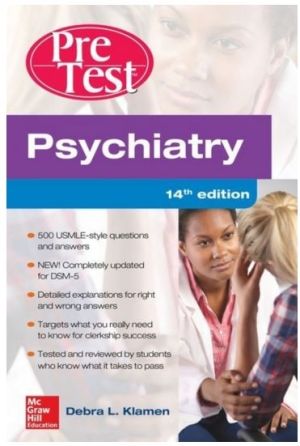 Psychiatry PreTest Self-Assessment And Review, 14th Edition