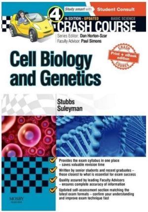Crash Course Cell Biology and Genetics Updated Print + eBook edition, 4th Edition