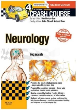 Crash Course Neurology Updated Print + eBook edition, 4th Edition