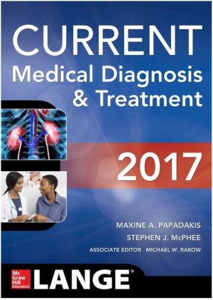 CURRENT Medical Diagnosis and Treatment 2017 (Lange) 56th Edition, International Edition