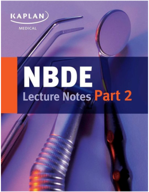 NBDE Part II Lecture Notes