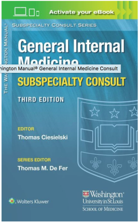 Washington Manual® General Internal Medicine Consult, 3rd Edition