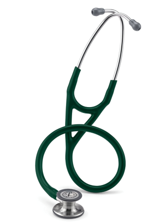 3M™ Littmann® Cardiology IV™ Stethoscope, Standard-Finish Chestpiece, Black Tube, Stainless Stem and Headset, 27 inch, 6152