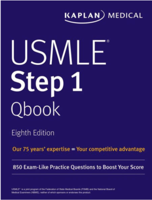 USMLE Step 1 Qbook: 850 Exam-Like Practice Questions to Boost Your Score, 8th Edition