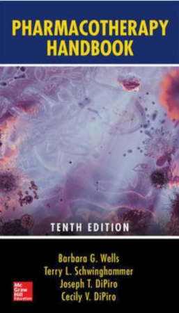 Pharmacotherapy Handbook, 10th edition, International edition