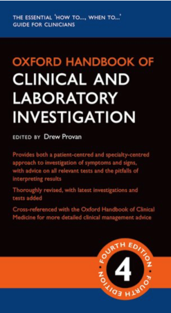 Oxford Handbook of Clinical and Laboratory Investigation, 4th edition