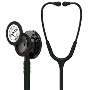 3M™ Littmann® Classic III™ Monitoring Stethoscope, 5811, Smoke-Finish, Black Tube, 27 inch