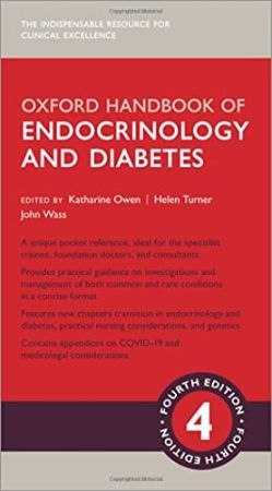 Oxford Handbook of Endocrinology & Diabetes, 4th Edition