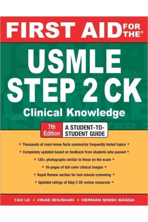 First Aid for the USMLE Step 2 CK, 7th edition