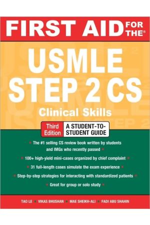 First Aid for the USMLE Step 2 CS, 3rd Edition