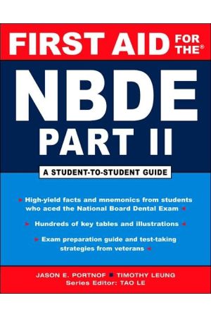 First Aid for the NBDE Part II, 1st edition 