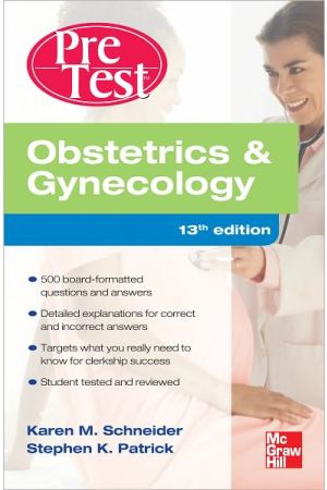 Obstetrics And Gynecology PreTest Self-Assessment And Review, 13th edition