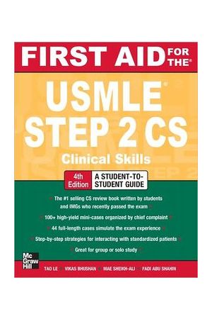 First Aid for the USMLE Step 2 CS, 4th Edition