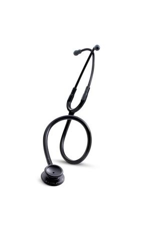 3M™ Littmann® Classic II S.E. Stethoscope, Black Plated Chestpiece and Eartubes, Black Tube, 28 inch, 2218BE