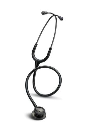 3M™ Littmann® Classic II S.E. Stethoscope, Smoke-Finish Chestpiece, Black Tube, 28 inch, 2827SM
