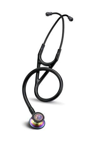 3M™ Littmann® Cardiology III™ Stethoscope, Rainbow-Finish Chestpiece, Black Tube, 27 inch, 3152RBW