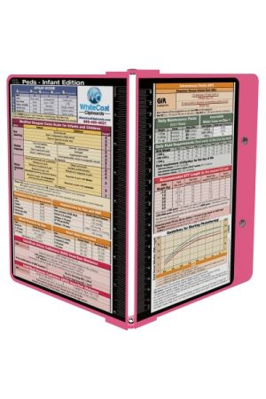 WhiteCoat Clipboard Kit - Pink Pediatric Infant Edition