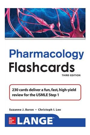 Lange Pharmacology Flash Cards, Third Edition (LANGE FlashCards)