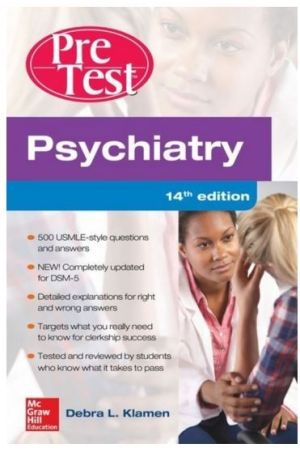 Psychiatry PreTest Self-Assessment And Review, 14th Edition