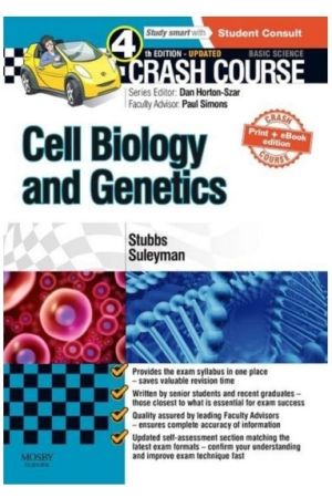 Crash Course Cell Biology and Genetics Updated Print + eBook edition, 4th Edition