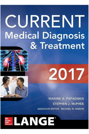 CURRENT Medical Diagnosis and Treatment 2017 (Lange) 56th Edition, International Edition
