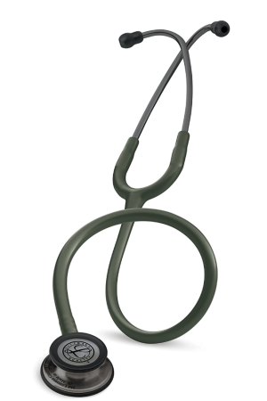 3M™ Littmann® Cardiology IV™ Stethoscope, Smoke-Finish Chestpiece, Turquoise Tube, Smoke Stem and Headset, 27 inch, 6171