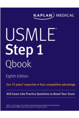 USMLE Step 1 Qbook: 850 Exam-Like Practice Questions to Boost Your Score, 8th Edition