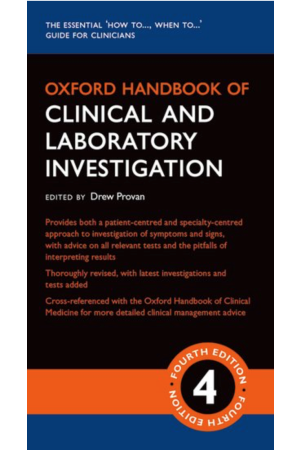 Oxford Handbook of Clinical and Laboratory Investigation, 4th edition
