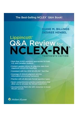 Lippincott Q&A Review for NCLEX-RN, 13th Edition, Internationa Edition