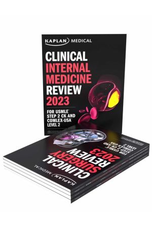 Clinical Medicine Complete 5-Book Subject Review 2023: For USMLE Step 2 CK and COMLEX-USA Level 2