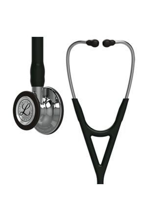 3M™ Littmann® Cardiology IV™ Stethoscope, Mirror Finish Chestpiece, Black Tube, 27 inch, 6177