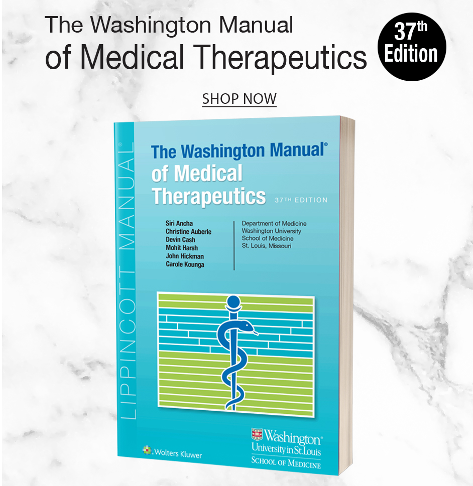 The Washington Manual Of Medical Therapeutics