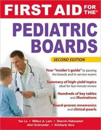 First Aid for the Pediatric Boards, 2nd edition
