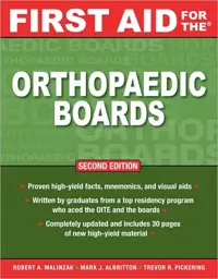First Aid for the Orthopaedic Boards, 2nd edition