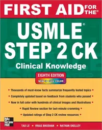 First Aid for the USMLE Step2 CK, 8th Edition